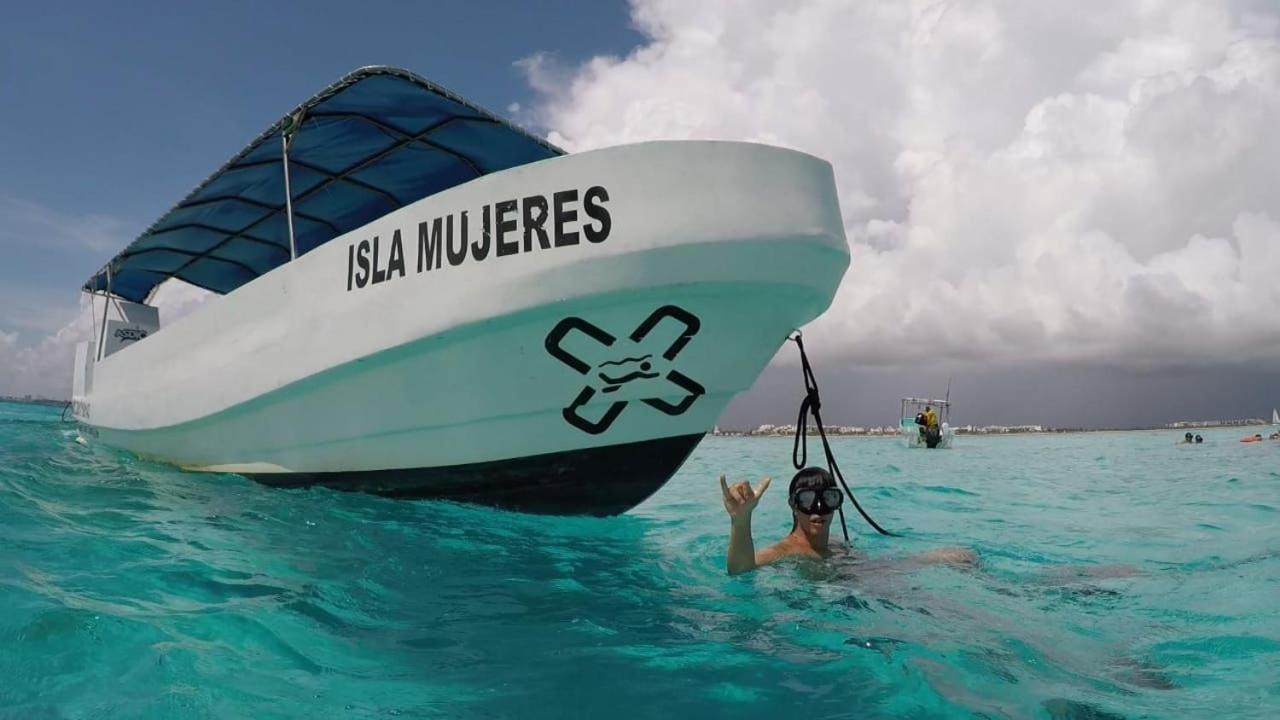 Ferienwohnung Corazon Del Pescador Cancún Exterior foto